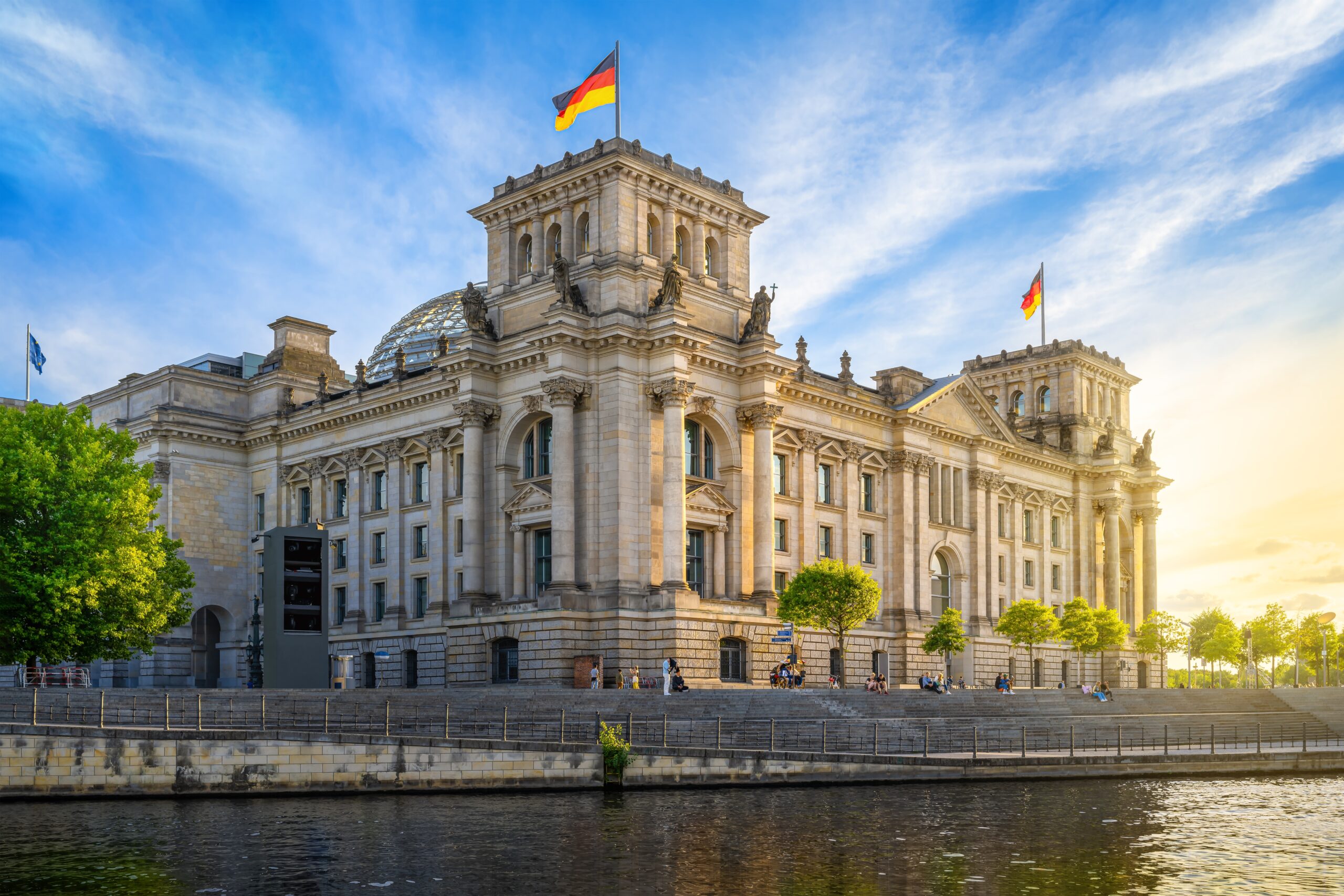 Rundflüge über den Berliner Reichstag