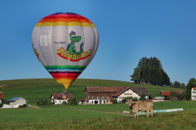 Betriebsausflug mit dem Heißluftballon