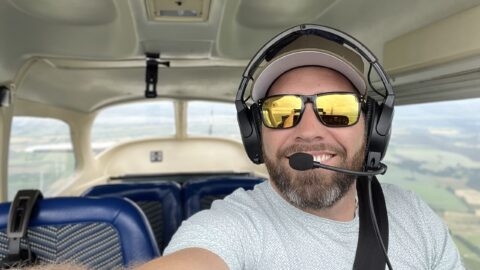 Koblenz Rundflug Pilot